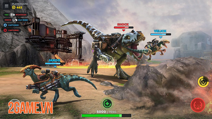 Dino Squad Mobile - Khi khủng long được chạm vào hàng nóng công nghệ cao 3 Dino Squad Mobile - Khi khủng long được chạm vào hàng nóng công nghệ cao 3