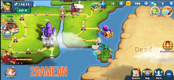 Dragon Knight: Realm Clash - Game nhập vai chiến thuật có lối chơi cổ điển nhàn rỗi 0 Dragon Knight: Realm Clash - Game nhập vai chiến thuật có lối chơi cổ điển nhàn rỗi 0