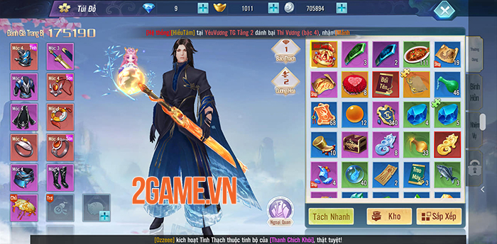 Cảm giác đánh quái rớt đồ vương vãi ở mặt đất trông khá thích thú trong game Ngạo Kiếm 3D 2 Cảm giác đánh quái rớt đồ vương vãi ở mặt đất trông khá thích thú trong game Ngạo Kiếm 3D 2