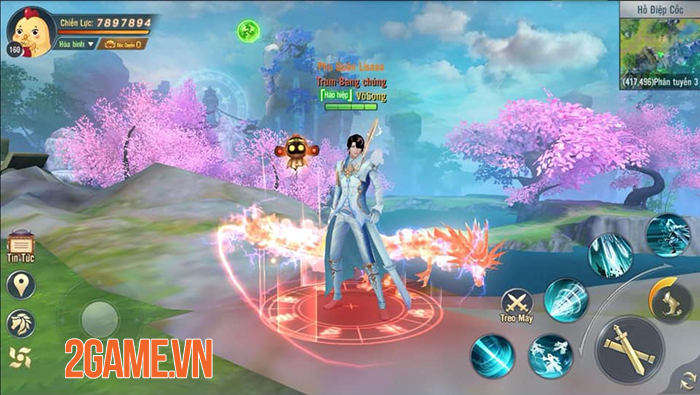 Ngạo Kiếm 3D Funtap áp dụng phong cách PK như game MOBA 2 Ngạo Kiếm 3D Funtap áp dụng phong cách PK như game MOBA 2