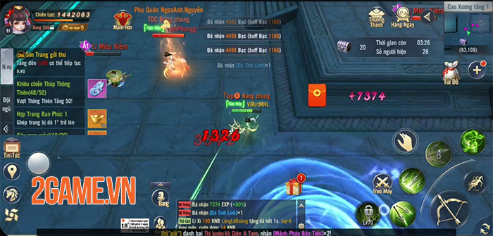 Ngạo Kiếm 3D Funtap áp dụng phong cách PK như game MOBA 5 Ngạo Kiếm 3D Funtap áp dụng phong cách PK như game MOBA 5
