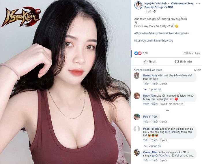 Ngạo Kiếm 3D tổ chức cuộc thi THE FACE VSBG quy tụ dàn mỹ nhân nóng bỏng 2 Ngạo Kiếm 3D tổ chức cuộc thi THE FACE VSBG quy tụ dàn mỹ nhân nóng bỏng 2