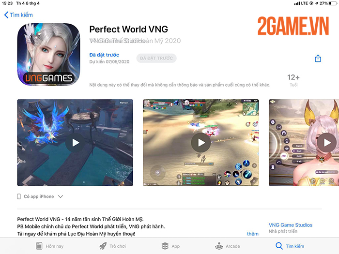 Game thủ đồn đoán về ngày ra mắt chính thức của Perfect World VNG 3 Game thủ đồn đoán về ngày ra mắt chính thức của Perfect World VNG 3