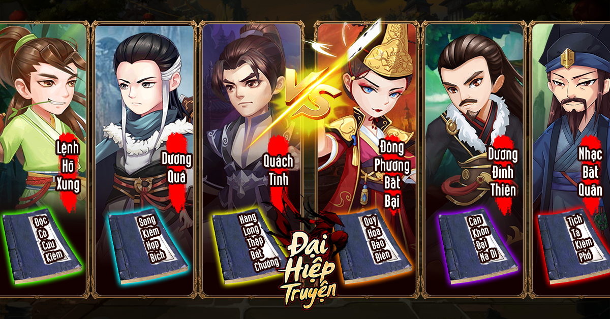 Đại Hiệp Truyện mang đến sự hoàn mỹ nhất cho dòng game đấu thẻ bài 2 Đại Hiệp Truyện mang đến sự hoàn mỹ nhất cho dòng game đấu thẻ bài 2