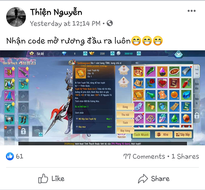 Ngạo Kiếm 3D Funtap và những thú vui đầy tao nhã dành cho dân cày! 2 Ngạo Kiếm 3D Funtap và những thú vui đầy tao nhã dành cho dân cày! 2