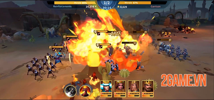 Top 8 game chiến thuật điều binh khiển tướng dành cho mobile 6 Top 8 game chiến thuật điều binh khiển tướng dành cho mobile 6