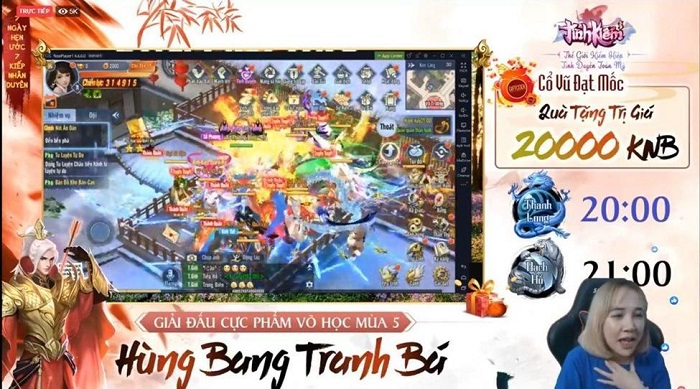Siêu giải đấu Cực Phẩm Võ Học mùa 5 của Tình Kiếm 3D phá vỡ mọi kỷ lục 3 Siêu giải đấu Cực Phẩm Võ Học mùa 5 của Tình Kiếm 3D phá vỡ mọi kỷ lục 3