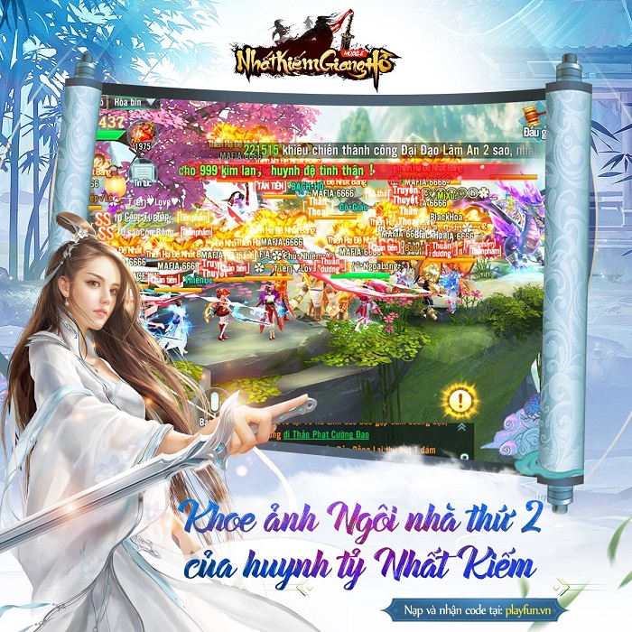 Nhất Kiếm Giang Hồ khai mở giải đấu Bang Chiến Liên Server mùa 1 2 Nhất Kiếm Giang Hồ khai mở giải đấu Bang Chiến Liên Server mùa 1 2