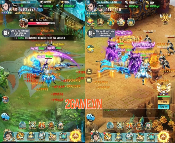 Game thủ mê tiên hiệp không thể cưỡng lại sức hút của Tru Tiên H5 2 Game thủ mê tiên hiệp không thể cưỡng lại sức hút của Tru Tiên H5 2