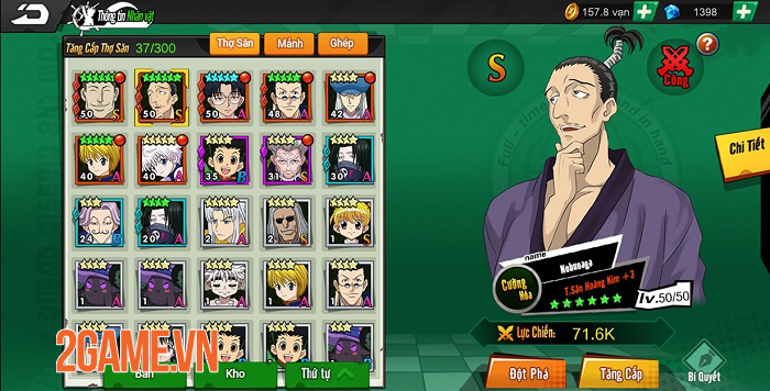 Lữ Đoàn Đánh Lén - Game chuẩn nguyên tác Hunter x Hunter chính thức ra mắt 2 Lữ Đoàn Đánh Lén - Game chuẩn nguyên tác Hunter x Hunter chính thức ra mắt 2