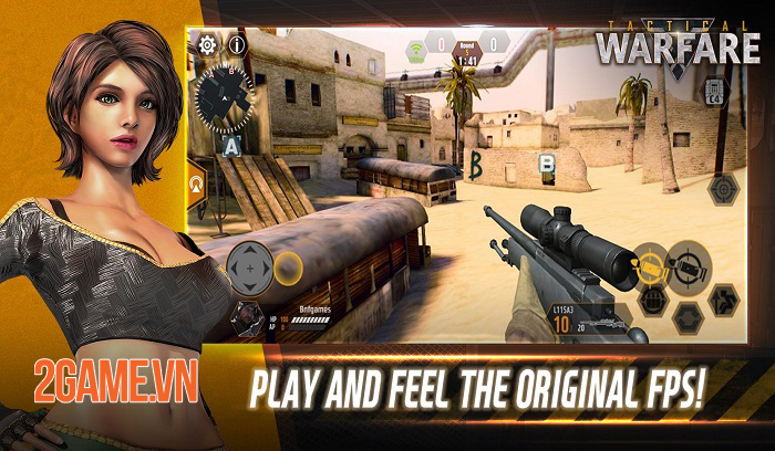 Tactical Warfare - Game FPS đa nền tảng với đồ họa và gameplay kinh điển 2 Tactical Warfare - Game FPS đa nền tảng với đồ họa và gameplay kinh điển 2