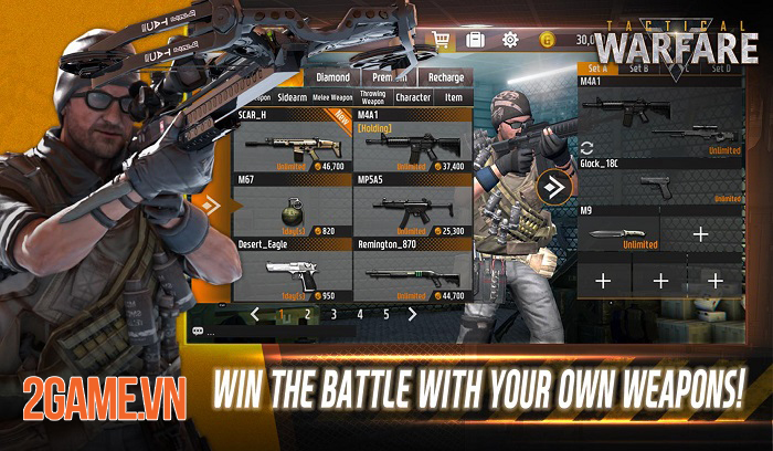 Tactical Warfare - Game FPS đa nền tảng với đồ họa và gameplay kinh điển 3 Tactical Warfare - Game FPS đa nền tảng với đồ họa và gameplay kinh điển 3
