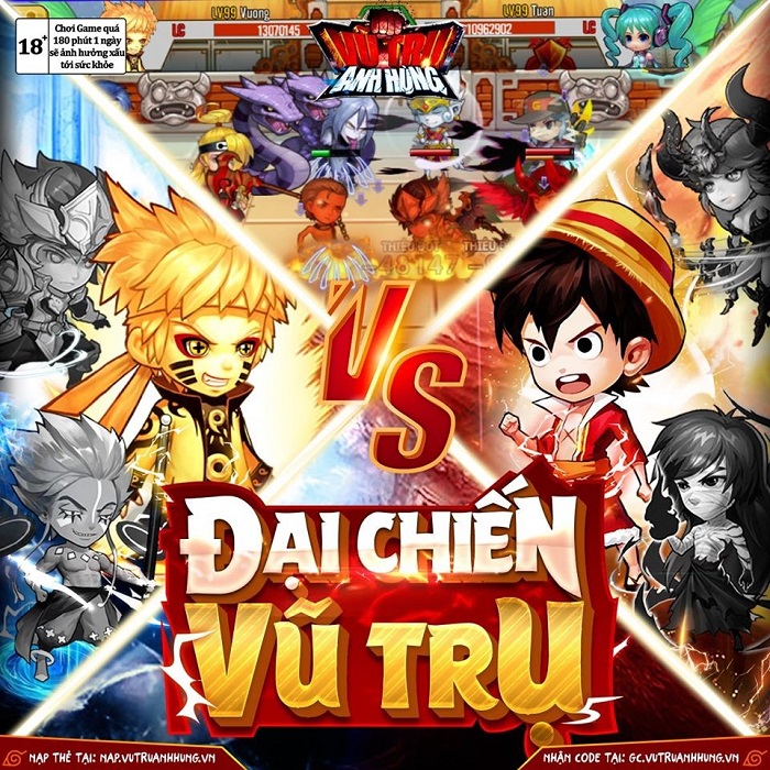 Vũ Trụ Anh Hùng chính thức khởi tranh sự kiện Đại Chiến Anh Hùng 0 Vũ Trụ Anh Hùng chính thức khởi tranh sự kiện Đại Chiến Anh Hùng 0