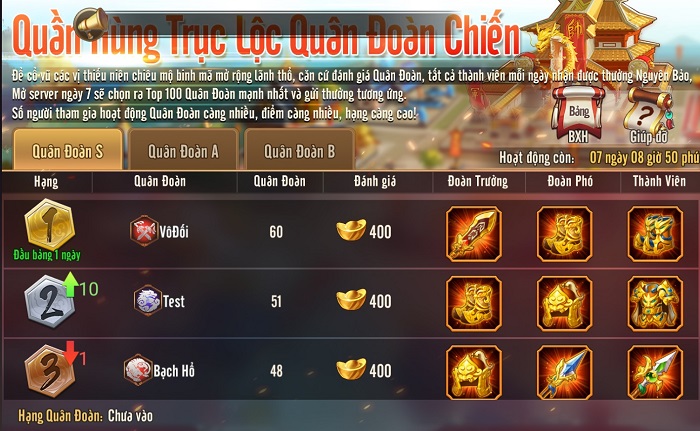 Thiếu Niên Danh Tướng 3Q chính thức ra mắt cùng nhiều phần quà hấp dẫn 3 Thiếu Niên Danh Tướng 3Q chính thức ra mắt cùng nhiều phần quà hấp dẫn 3