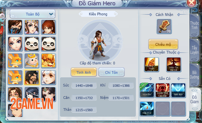 Võ Lâm Hào Hiệp - Tựa game kiếm hiệp đánh theo lượt đầy tinh tế 1 Võ Lâm Hào Hiệp - Tựa game kiếm hiệp đánh theo lượt đầy tinh tế 1