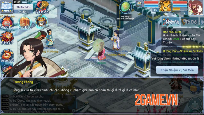 Võ Lâm Hào Hiệp - Tựa game kiếm hiệp đánh theo lượt đầy tinh tế 3 Võ Lâm Hào Hiệp - Tựa game kiếm hiệp đánh theo lượt đầy tinh tế 3