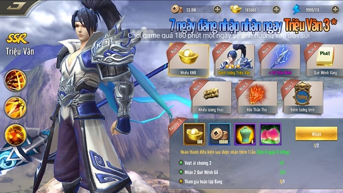 Tuyệt Đỉnh Tam Quốc bật mí bí quyết tân thủ và phần thưởng đua TOP 4 Tuyệt Đỉnh Tam Quốc bật mí bí quyết tân thủ và phần thưởng đua TOP 4
