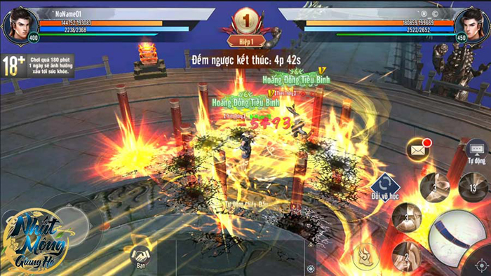 Game Nhất Mộng Giang Hồ tái hiện nhiều võ học nổi tiếng của Kim Dung 3 Game Nhất Mộng Giang Hồ tái hiện nhiều võ học nổi tiếng của Kim Dung 3