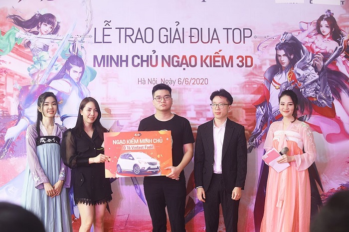 Ngạo Kiếm 3D tổ chức trao Ô tô Vinfast cho Ngạo Kiếm Minh Chủ 0 Ngạo Kiếm 3D tổ chức trao Ô tô Vinfast cho Ngạo Kiếm Minh Chủ 0