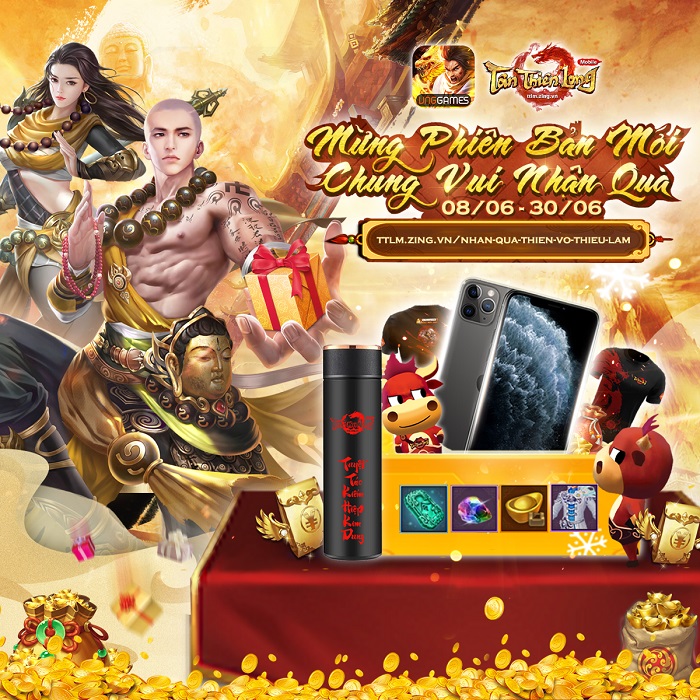 Tân Thiên Long Mobile tiết lộ tên phiên bản mới cùng sự kiện chung vui hấp dẫn 3 Tân Thiên Long Mobile tiết lộ tên phiên bản mới cùng sự kiện chung vui hấp dẫn 3