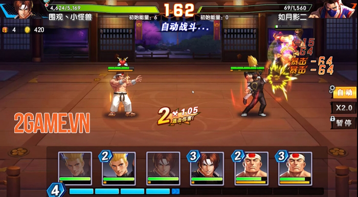 KOF AllStar VNG - Quyền Vương Chiến là sự đột phá thú vị cho dòng game thẻ tướng 3 KOF AllStar VNG - Quyền Vương Chiến là sự đột phá thú vị cho dòng game thẻ tướng 3