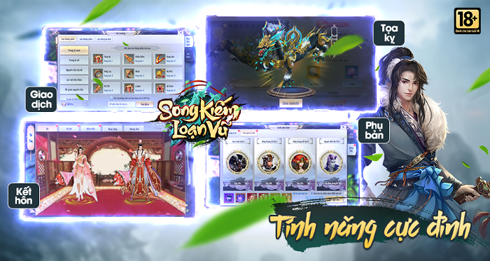 Game nhập vai kiếm hiệp Song Kiếm Loạn Vũ sẽ được VGP phát hành tại Việt Nam 2 Game nhập vai kiếm hiệp Song Kiếm Loạn Vũ sẽ được VGP phát hành tại Việt Nam 2
