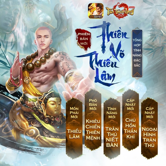 Tân Thiên Long Mobile ấn định ngày ra mắt phiên bản mới Thiền Võ Thiếu Lâm 1 Tân Thiên Long Mobile ấn định ngày ra mắt phiên bản mới Thiền Võ Thiếu Lâm 1