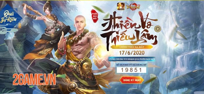 Tân Thiên Long Mobile chiêu đãi người chơi nhân dịp ra mắt Thiền Võ Thiếu Lâm thành công 1 Tân Thiên Long Mobile chiêu đãi người chơi nhân dịp ra mắt Thiền Võ Thiếu Lâm thành công 1