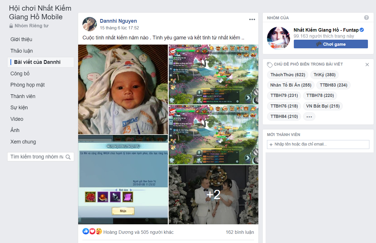 Cặp đôi game thủ từ cày chung game Nhất Kiếm Giang Hồ cho đến về chung một nhà! 1 Cặp đôi game thủ từ cày chung game Nhất Kiếm Giang Hồ cho đến về chung một nhà! 1