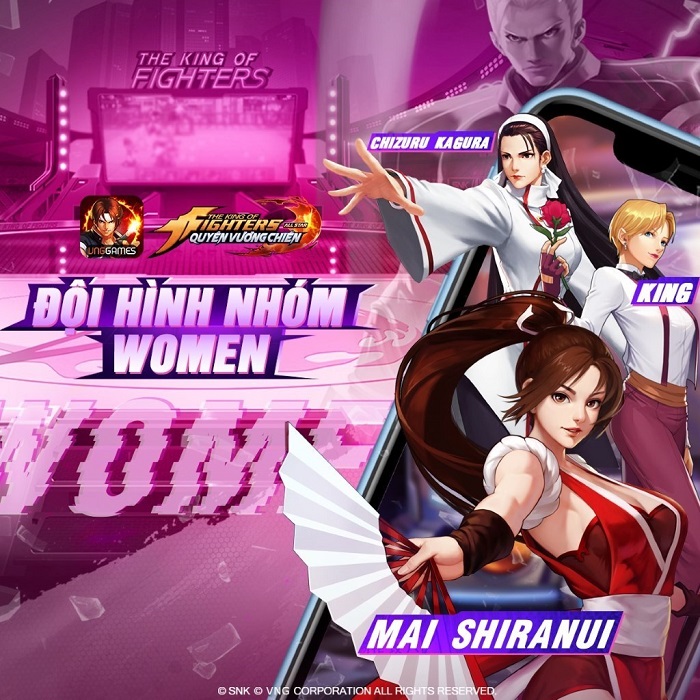 Những đội nhóm huyền thoại đáng nể trong KOF AllStar VNG - Quyền Vương Chiến 1 Những đội nhóm huyền thoại đáng nể trong KOF AllStar VNG - Quyền Vương Chiến 1