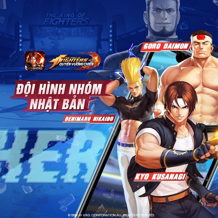 Những đội nhóm huyền thoại đáng nể trong KOF AllStar VNG - Quyền Vương Chiến 2 Những đội nhóm huyền thoại đáng nể trong KOF AllStar VNG - Quyền Vương Chiến 2