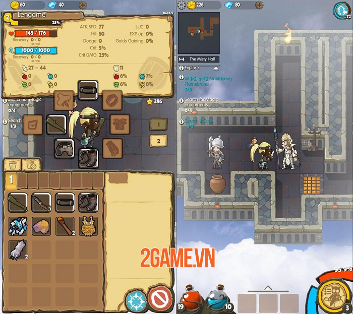 iMonster Classic - Game nhập vai phiêu lưu phong cách roguelike thú vị 2 iMonster Classic - Game nhập vai phiêu lưu phong cách roguelike thú vị 2