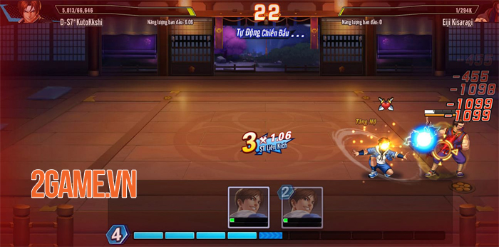 Phối chiêu đọ sức chưa bao giờ là việc dễ dàng trong KOF AllStar VNG - Quyền Vương Chiến 0 Phối chiêu đọ sức chưa bao giờ là việc dễ dàng trong KOF AllStar VNG - Quyền Vương Chiến 0