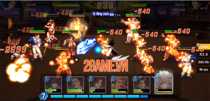 Phối chiêu đọ sức chưa bao giờ là việc dễ dàng trong KOF AllStar VNG - Quyền Vương Chiến 2 Phối chiêu đọ sức chưa bao giờ là việc dễ dàng trong KOF AllStar VNG - Quyền Vương Chiến 2
