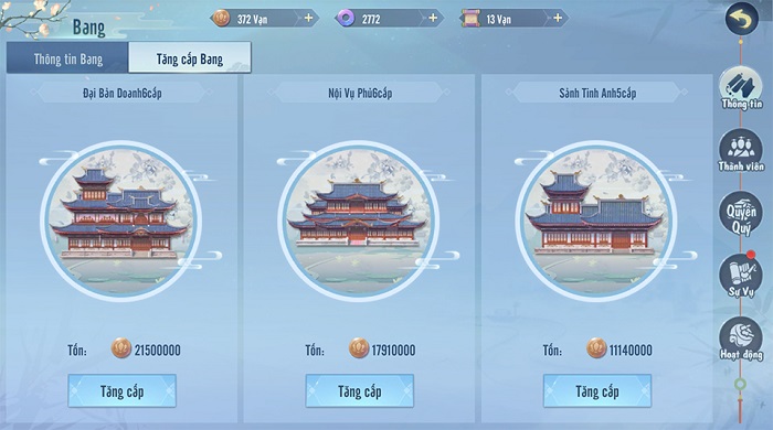 Bang hội trong Tỷ Muội Hoàng Cung là tính năng không thể xem nhẹ 5 Bang hội trong Tỷ Muội Hoàng Cung là tính năng không thể xem nhẹ 5