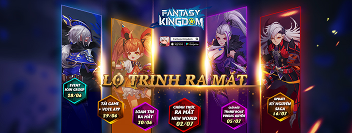 Tặng 789 giftcode game Fantasy KingDom M 1 Tặng 789 giftcode game Fantasy KingDom M 1