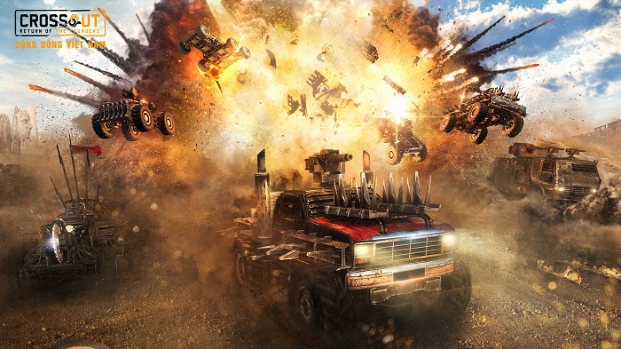 Bước vào thế giới bom tấn Max Điên thông qua Crossout Online 1 Bước vào thế giới bom tấn Max Điên thông qua Crossout Online 1