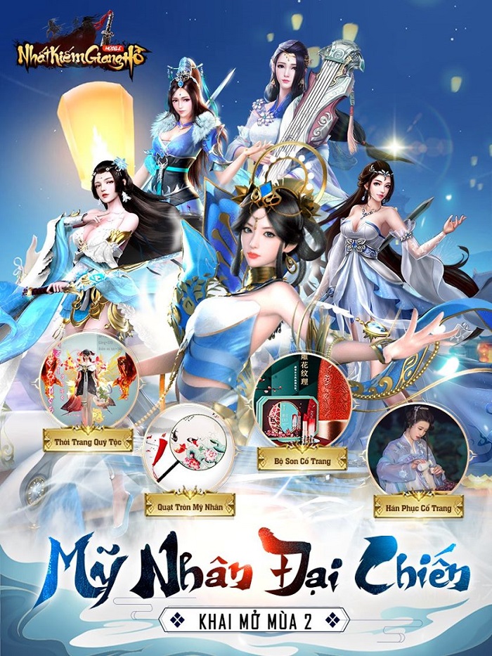 Nhất Kiếm Giang Hồ khai mở mùa thứ 2 đấu trường sắc đẹp Mỹ Nhân Đại Chiến 0 Nhất Kiếm Giang Hồ khai mở mùa thứ 2 đấu trường sắc đẹp Mỹ Nhân Đại Chiến 0