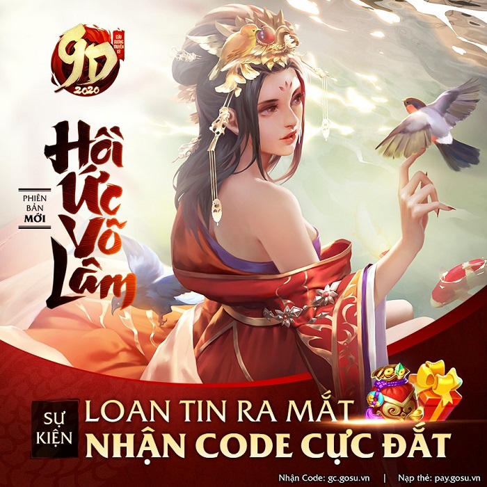 Tặng 200 giftcode game Cửu Dương Truyền Kỳ 0 Tặng 200 giftcode game Cửu Dương Truyền Kỳ 0