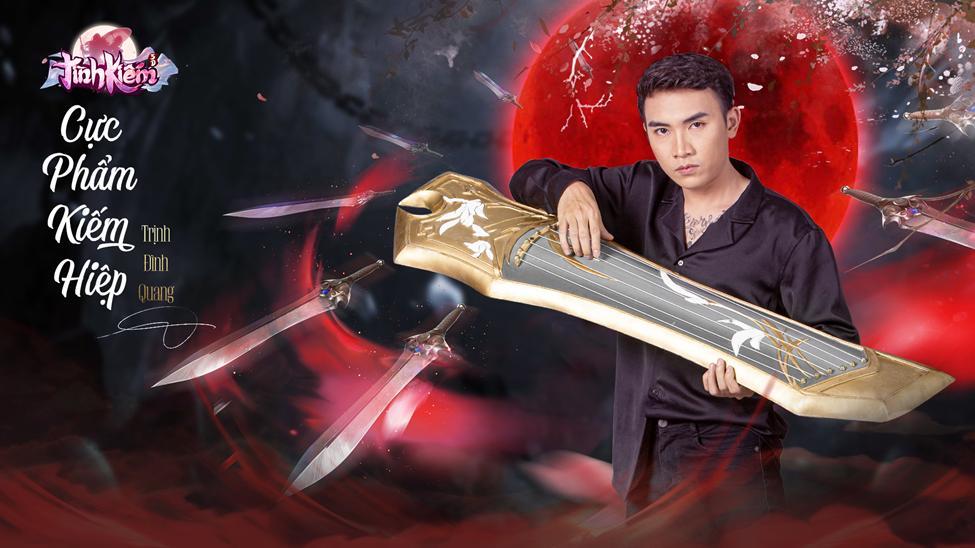 Trịnh Đình Quang đồng hành cùng Tình Kiếm 3D ra mắt MV mới 0 Trịnh Đình Quang đồng hành cùng Tình Kiếm 3D ra mắt MV mới 0