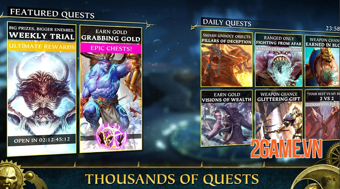 Warhammer Quest - Thử thách chiến thuật qua hàng trăm giai đoạn độc đáo 1 Warhammer Quest - Thử thách chiến thuật qua hàng trăm giai đoạn độc đáo 1