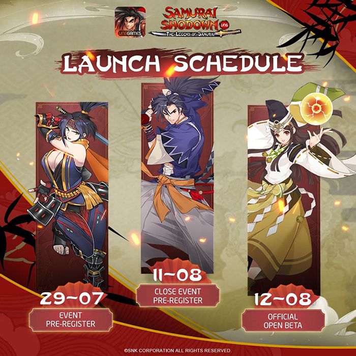 Samurai Shodown VNG ấn định ngày ra mắt tại khu vực Đông Nam Á 1 Samurai Shodown VNG ấn định ngày ra mắt tại khu vực Đông Nam Á 1