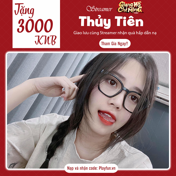 Giang Hồ Chi Mộng lan tỏa sức nóng đến nhiều hot streamer làng game Việt 4 Giang Hồ Chi Mộng lan tỏa sức nóng đến nhiều hot streamer làng game Việt 4