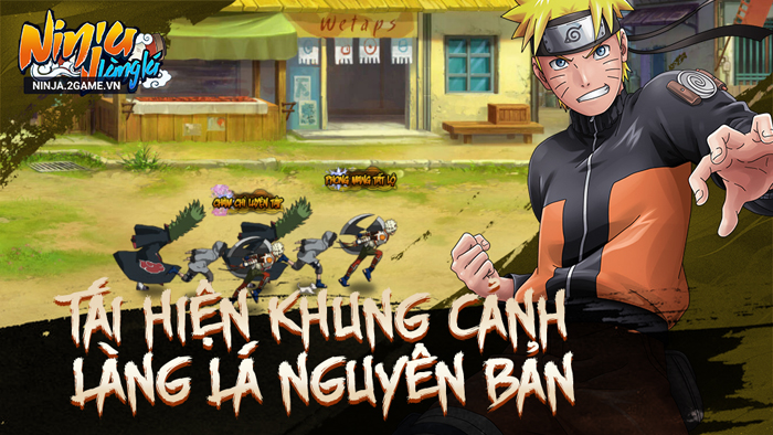 Ninja Làng Lá Mobile mang đến những khung cảnh Naruto vô cùng quen thuộc 0 Ninja Làng Lá Mobile mang đến những khung cảnh Naruto vô cùng quen thuộc 0