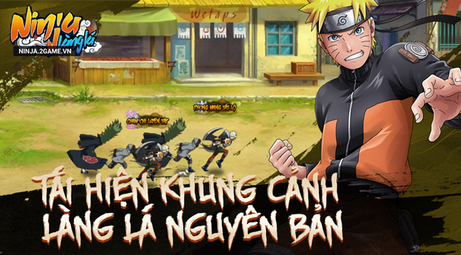 Ninja Làng Lá Mobile mang đến những khung cảnh Naruto vô cùng quen thuộc Ninja Làng Lá Mobile mang đến những khung cảnh Naruto vô cùng quen thuộc