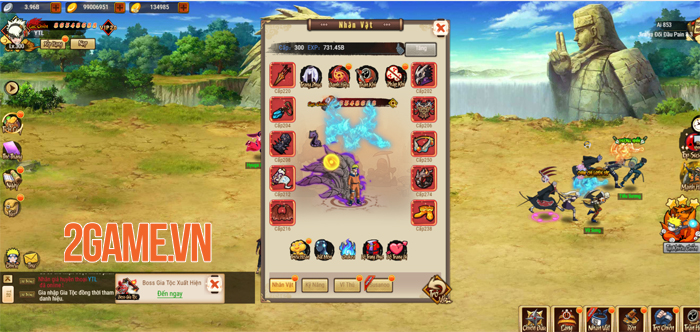 Ninja Làng Lá Mobile thâu tóm trọn vẹn thế giới Naruto rộng lớn 2 Ninja Làng Lá Mobile thâu tóm trọn vẹn thế giới Naruto rộng lớn 2