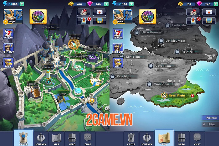 Match 3 Warriors - Sự pha trộn giữa puzzle với nhập vai thẻ bài 1 Match 3 Warriors - Sự pha trộn giữa puzzle với nhập vai thẻ bài 1