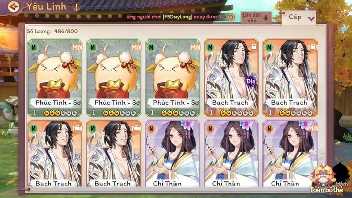 Những Yêu Linh SSR được săn đón nhất trong Vân Mộng Tứ Thời Ca 4 Những Yêu Linh SSR được săn đón nhất trong Vân Mộng Tứ Thời Ca 4