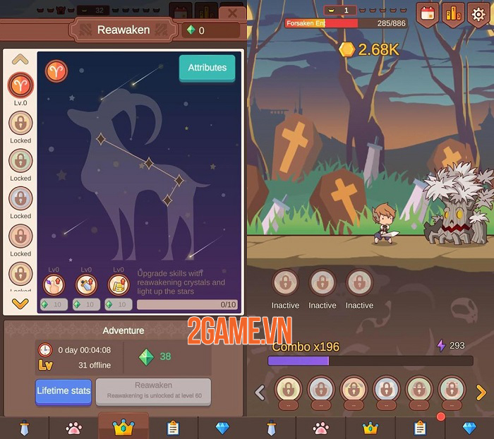 Click Chronicles 2 - Game Idle RPG có đồ họa hoạt hình đậm chất nghệ thuật 2 Click Chronicles 2 - Game Idle RPG có đồ họa hoạt hình đậm chất nghệ thuật 2