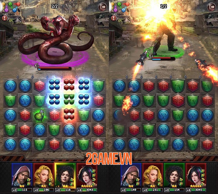 Zombie Puzzles Quest - Giải quyết các puzzle để tiêu diệt zombie 2 Zombie Puzzles Quest - Giải quyết các puzzle để tiêu diệt zombie 2